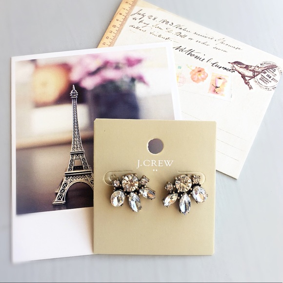 J. Crew crystal studs - Picture 4 of 5